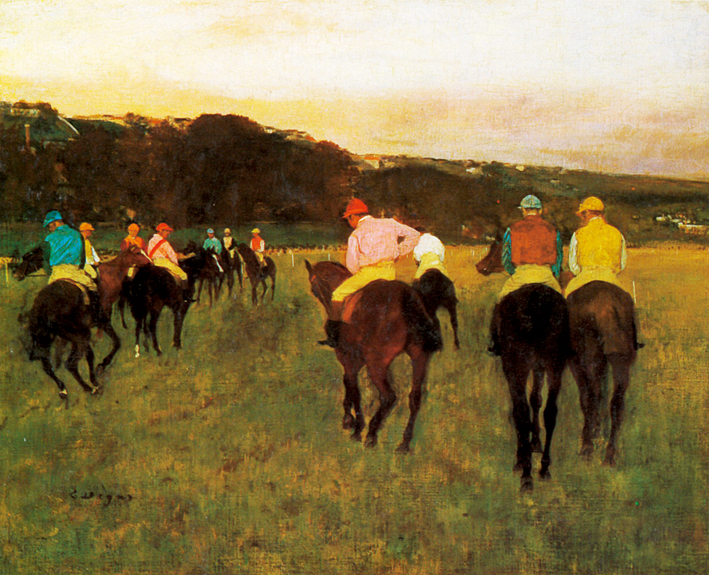  埃德加·德加 Edgar Degas—— 骑马者 (4)